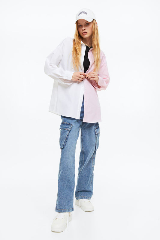 Oversized Poplin Shirt