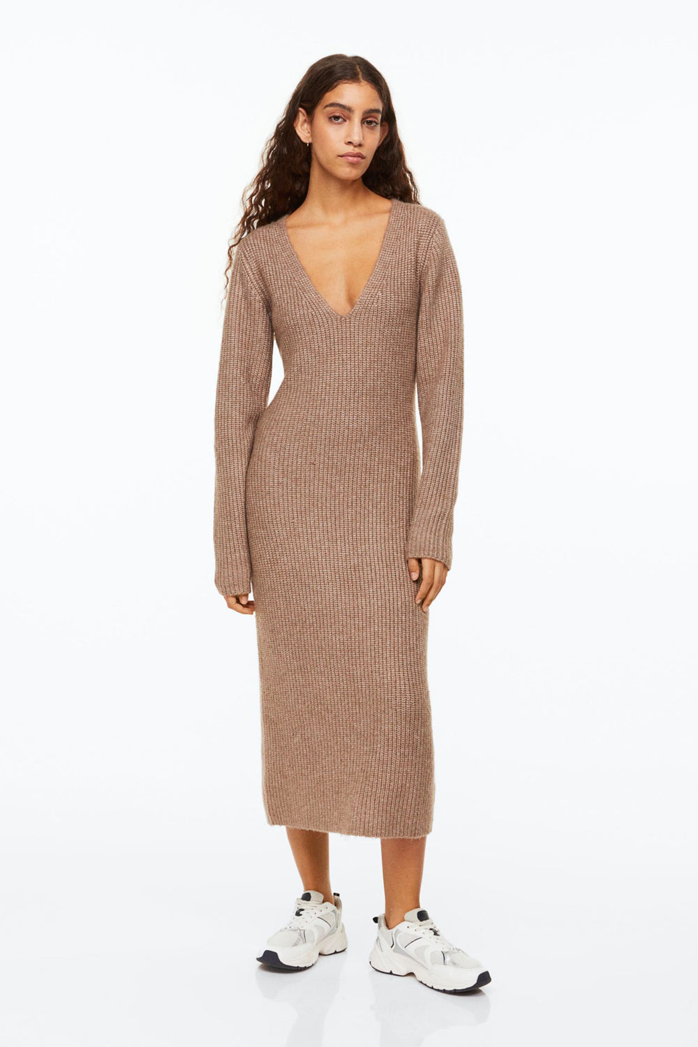 Rib-knit Dress